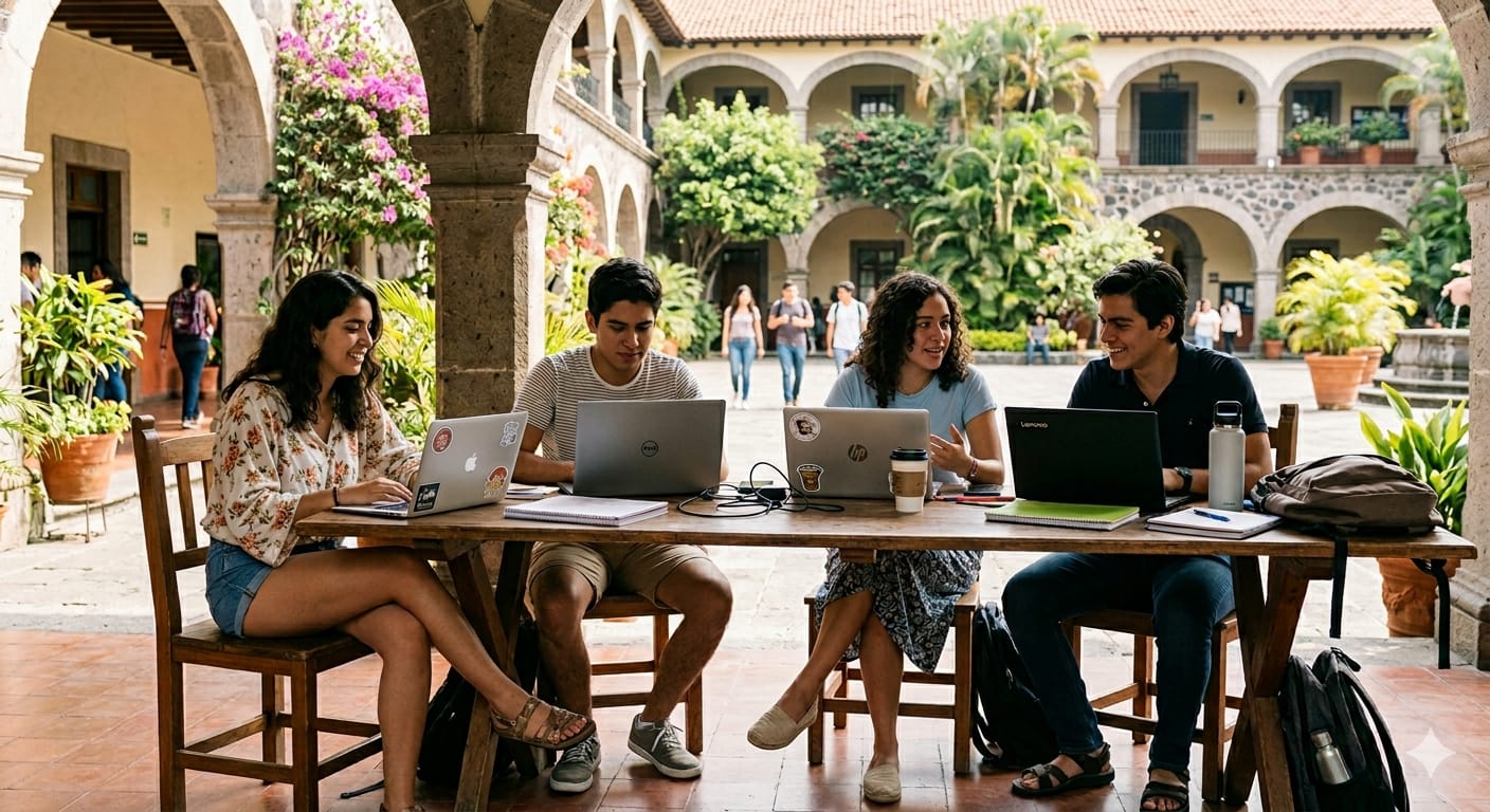 Adolescentes participando en una experiencia de liderazgo y desarrollo personal en Cuernavaca, Morelos